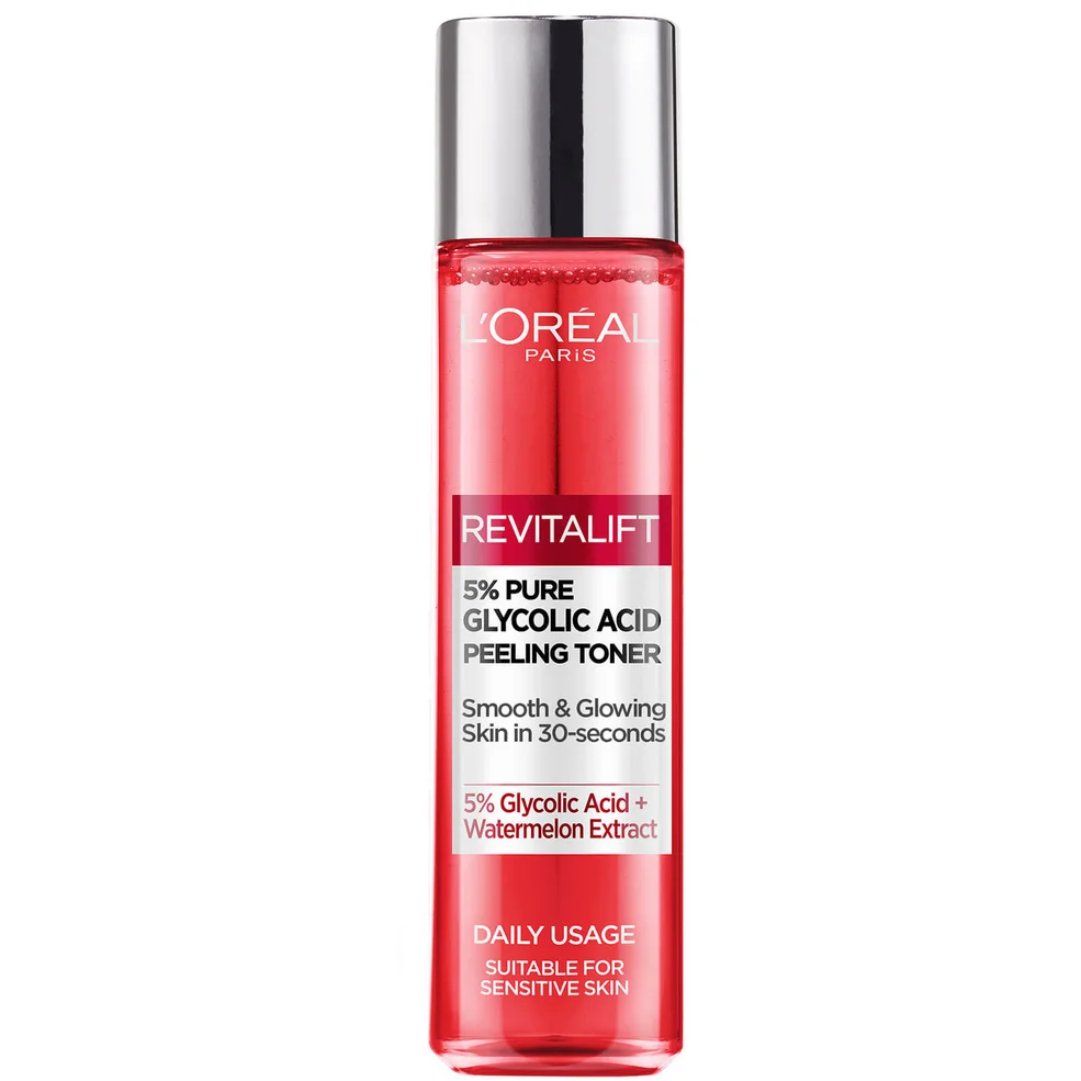L'Oreal Paris 5% Glycolic Acid Peeling Tonico 180ml Immagine 1