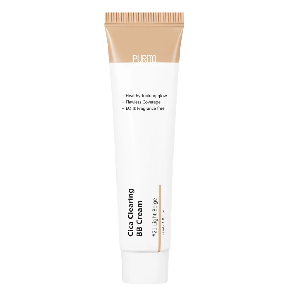 PURITO Cica Clearing BB Cream 30ml (Various Shades) Immagine 1