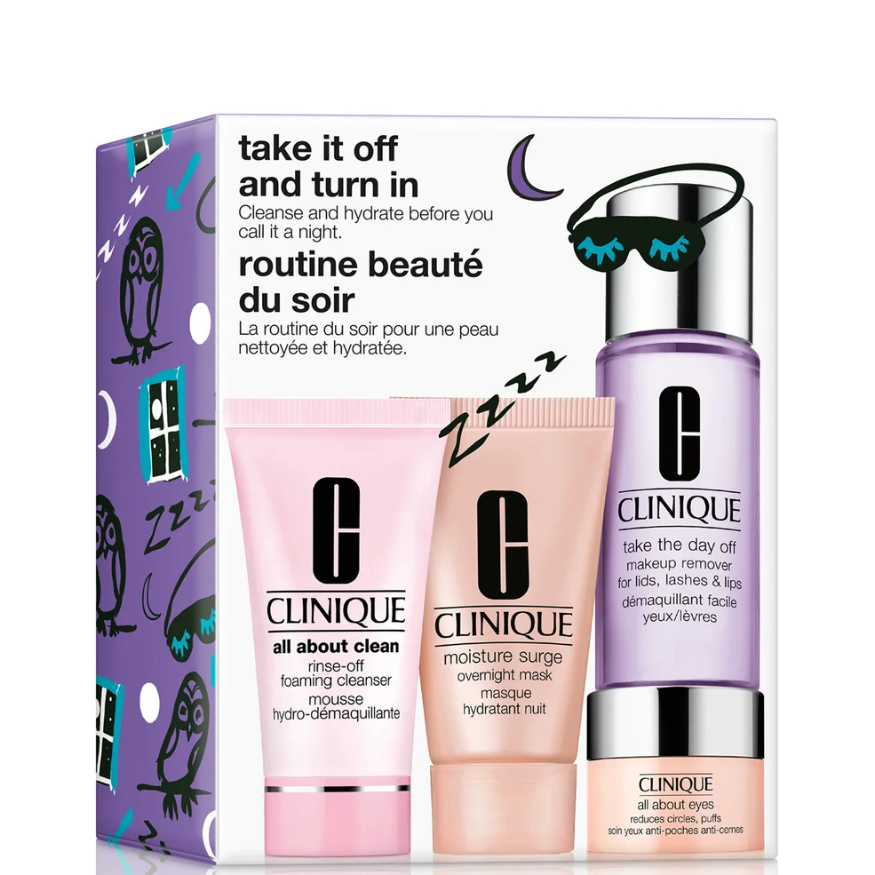 Clinique Bedtime Basics Set Immagine 1
