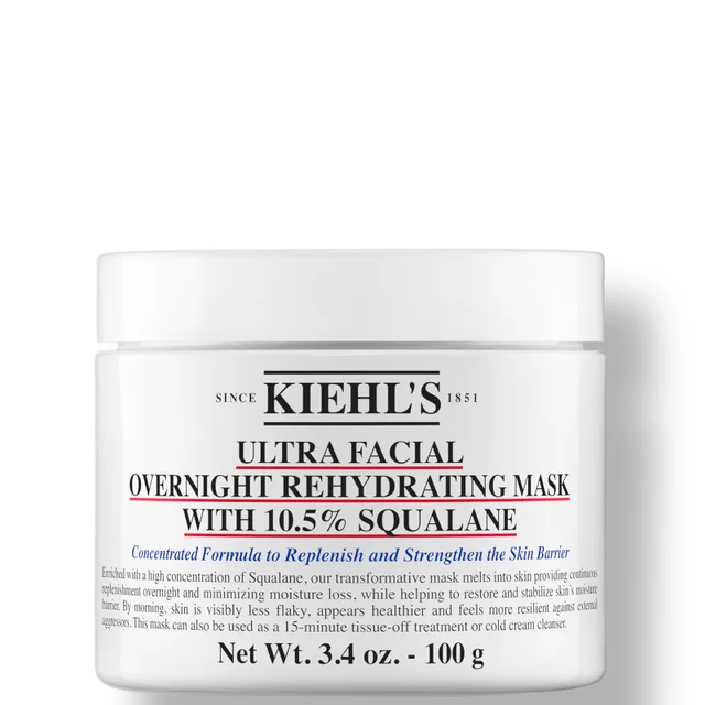 Kiehl's Ultra Facial Maschera Notte Idratante 100 g