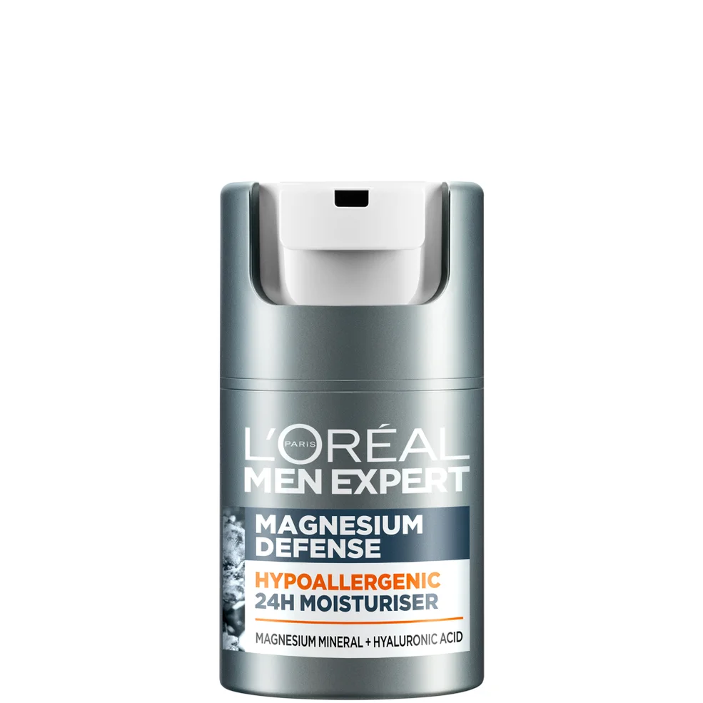 L'Oréal Paris Men Expert 24H Idratante Quotidiano per Pelle Sensibile 50 ml Immagine 1