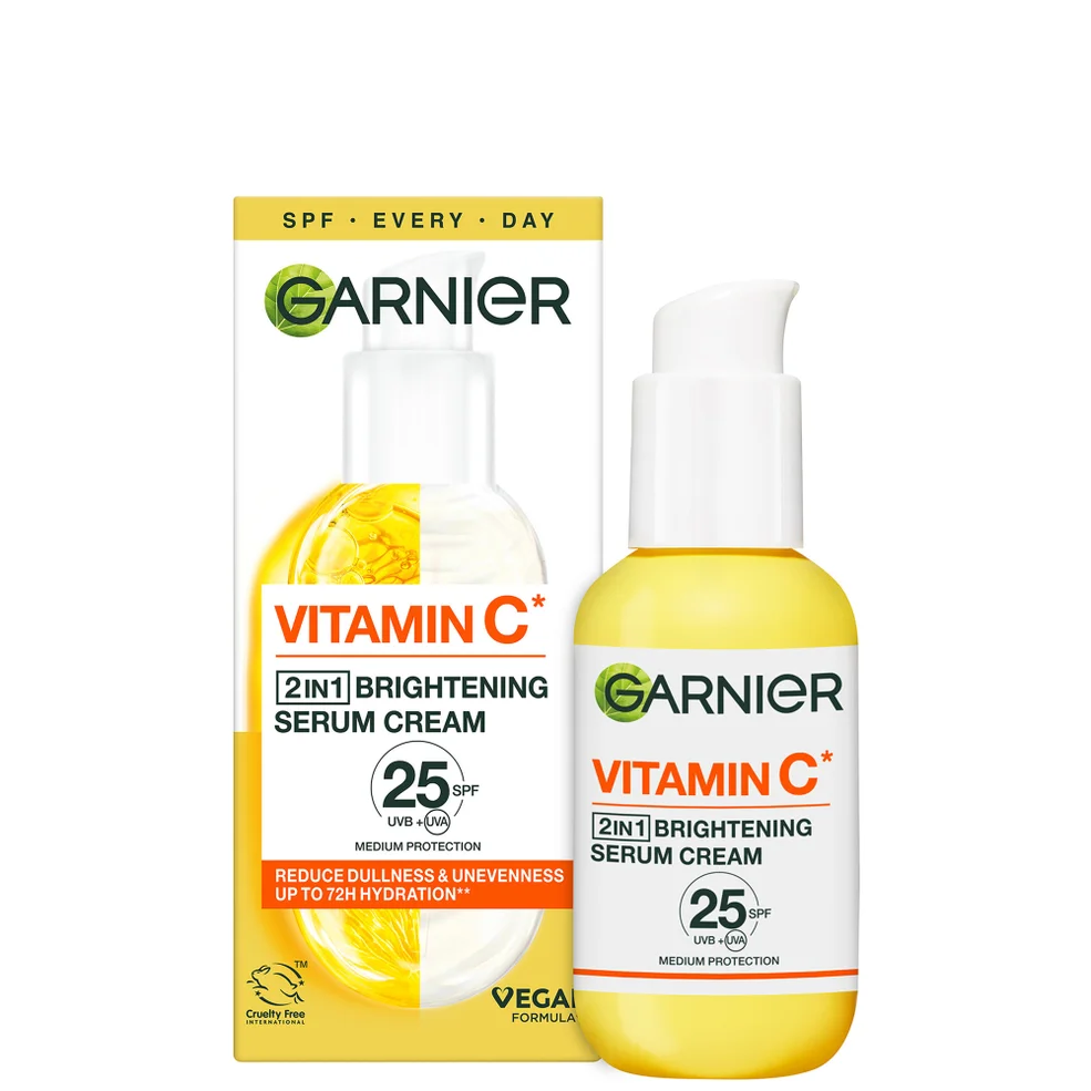 Garnier Siero Illuminante con 20% Vitamina C SPF 25 50 ml Immagine 1