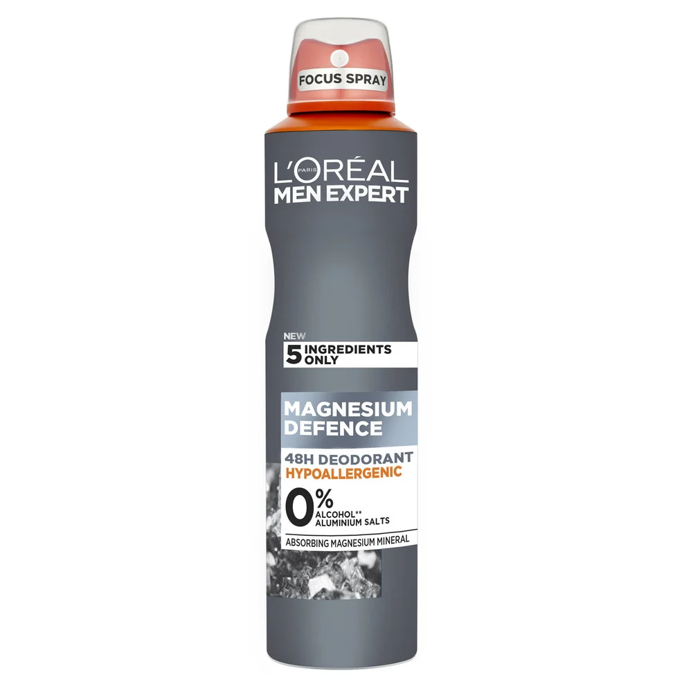 L'Oréal Paris Men Expert Deodorante Ipoallergenico con Protezione 48H 250 ml Immagine 1