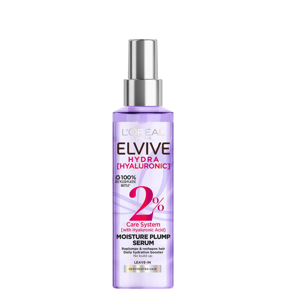 L'Oréal Paris Elvive Hydra Hyaluronic Siero Idratante per Capelli con Acido Ialuronico 100 ml Immagine 1