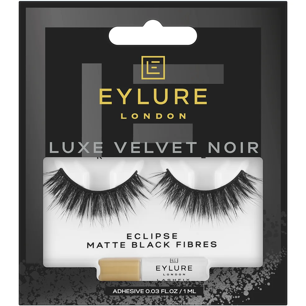 Eylure Luxe Velvet Noir False Lashes - Ecplise Immagine 1