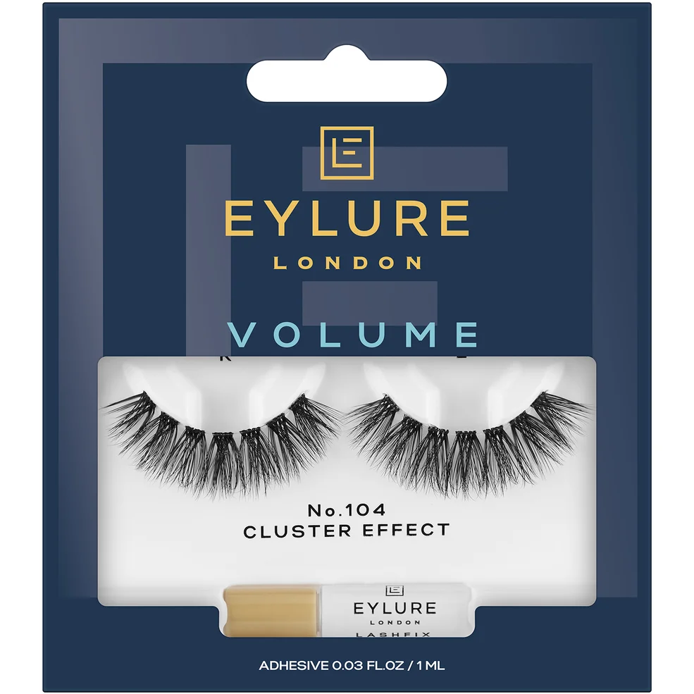 Eylure False Lashes - Volume Cluster Effect No. 104 Immagine 1