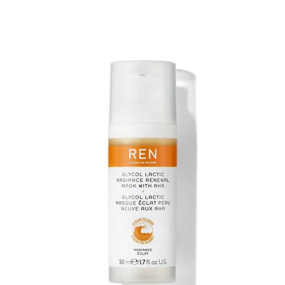 REN Clean Skincare Glycol Lactic Radiance Renewal Mask 50ml Immagine 1