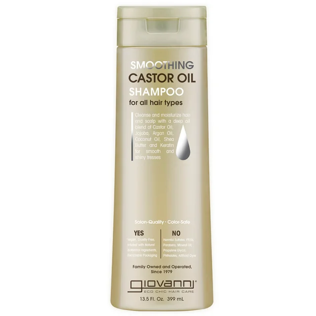 Giovanni Shampoo Lisciante all'Olio di Ricino 399 ml