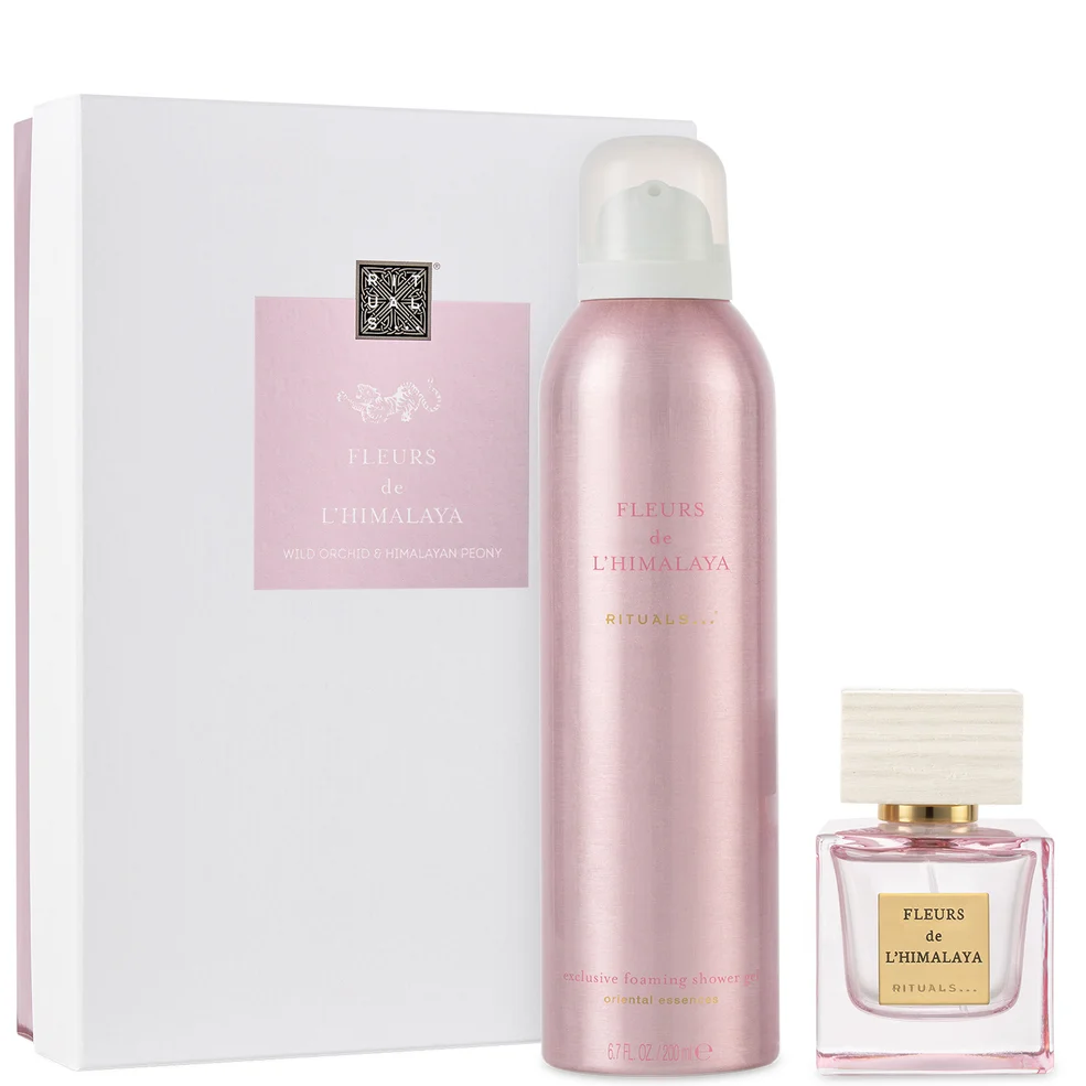 Rituals Fleurs de l’Himalaya Shower Foam and Eau de Parfum Gift Set Immagine 1