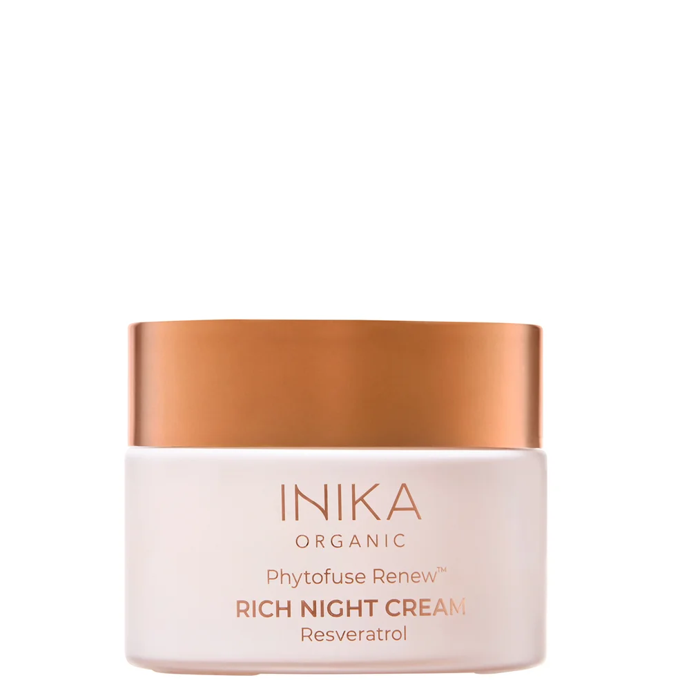INIKA Organic Phytofuse Renew Rich Night Cream 50ml Immagine 1