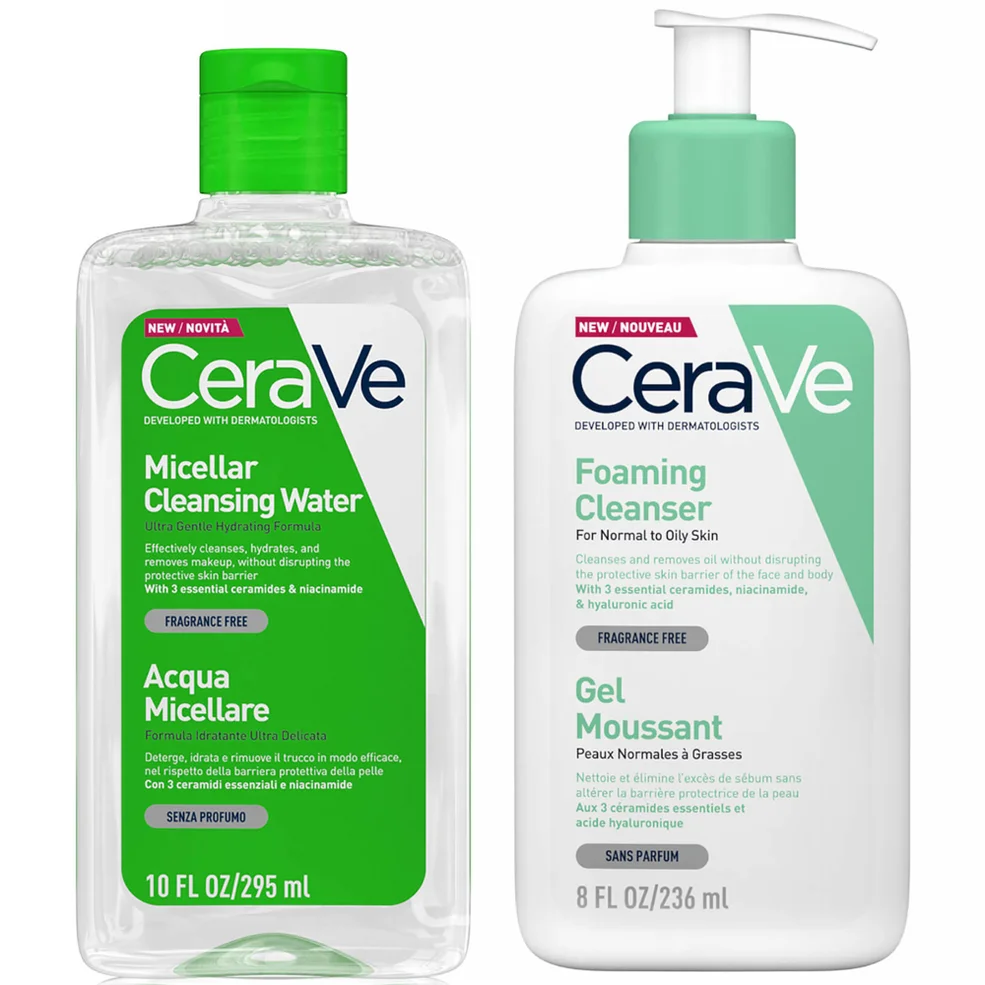 CeraVe Foaming Double Detergente Duo Immagine 1