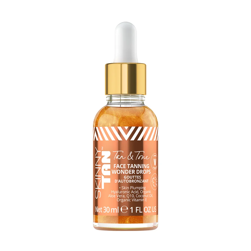 Skinny Tan Wonder Serum Face Tanning Drops 30ml Immagine 1