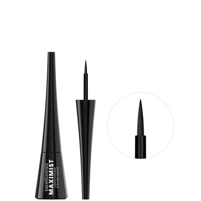 bareMinerals Maximist Eyeliner Liquido - Nero 4 ml