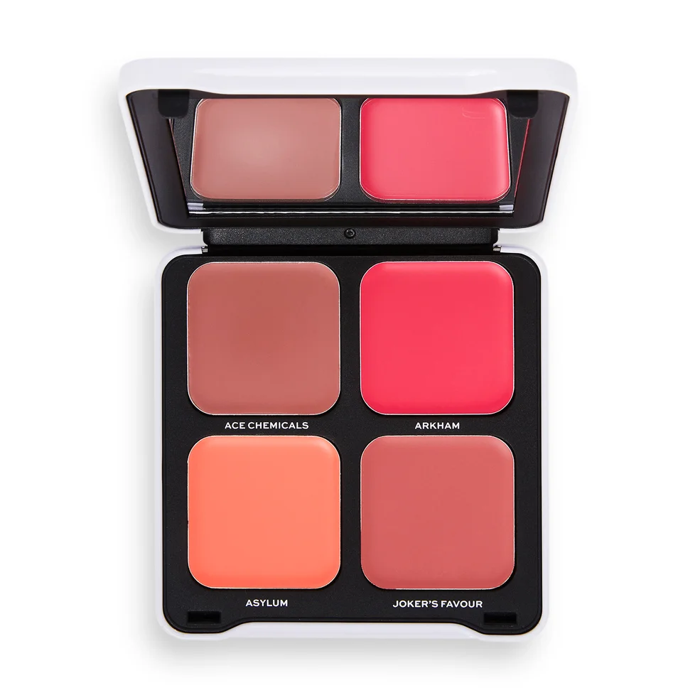 Makeup Revolution DC X Revolution Mad Love Cream Blusher Quad  Immagine 1