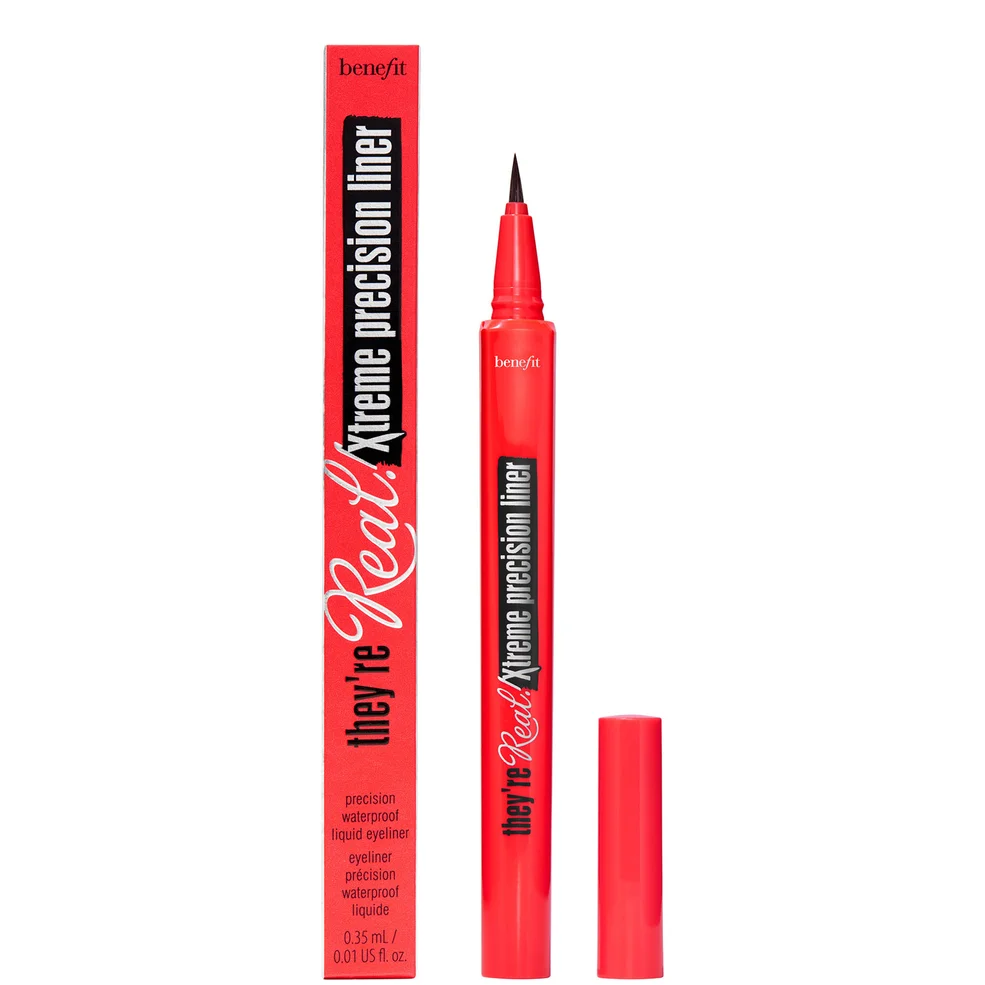 benefit They're Real Xtreme Precision Waterproof Liquid Eyeliner 0.35ml (Various Shades) Immagine 1