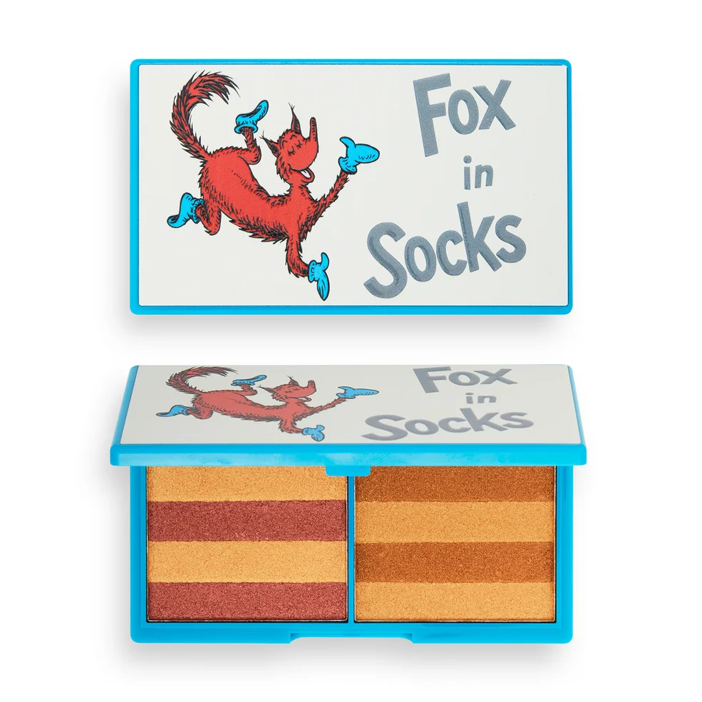 I Heart Revolution x Dr. Seuss Fox in Sox Face Palette Immagine 1
