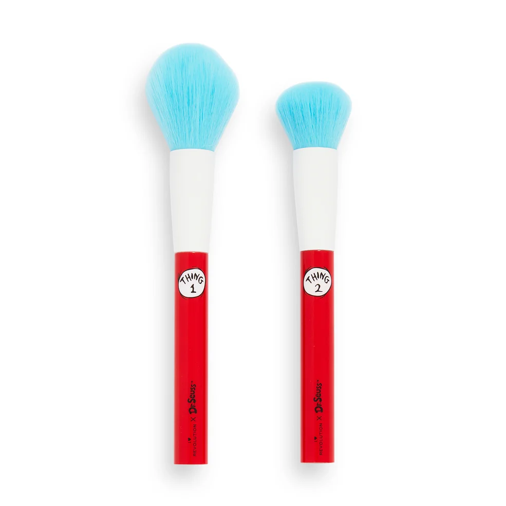 I Heart Revolution x Dr. Seuss Thing 1 and Thing 2 Brush Set 90g Immagine 1