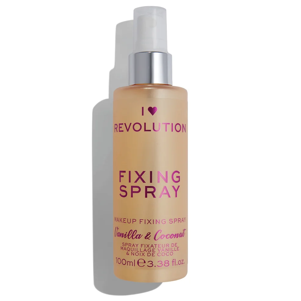 Revolution I Heart Revolution Setting Spray - Vanilla Bean and Coconut 100ml Immagine 1