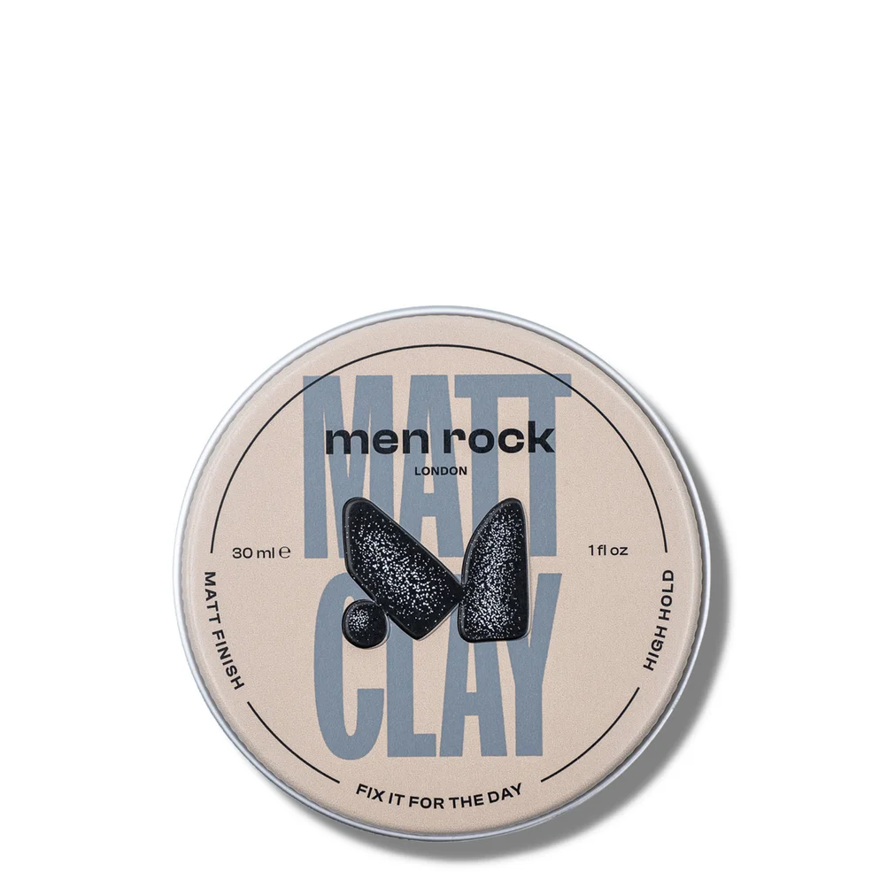 Men Rock Matt Clay - High Hold Matt Finish 30ml Immagine 1