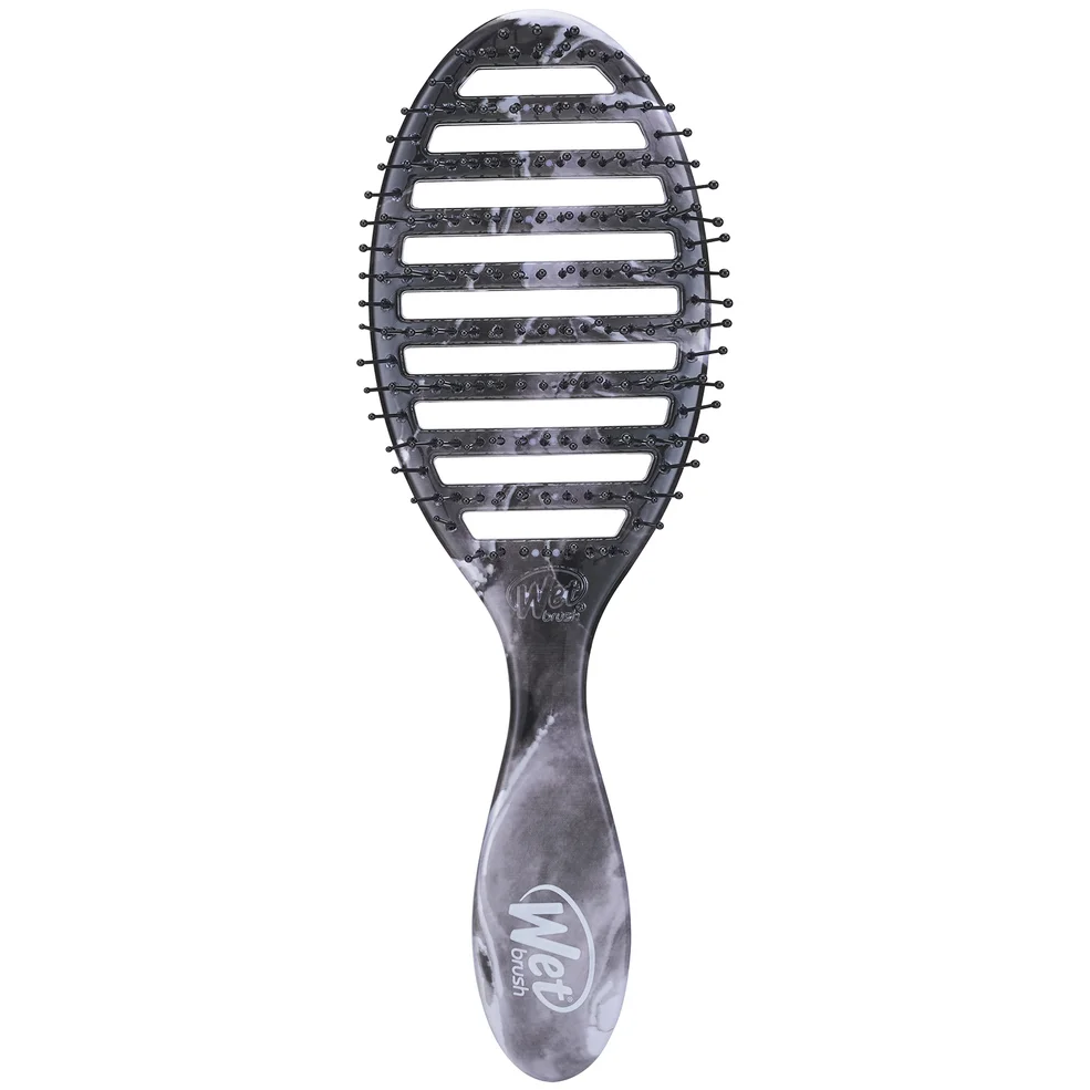 WetBrush Speed Dry Metallic Marble Brush - Onyx Immagine 1
