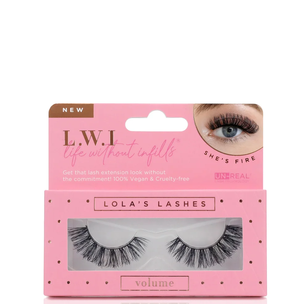 Lola's Lashes L.W.I She's Fire Russian Strip Lashes Immagine 1