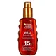 Garnier Ambre Solaire Ideal Bronze Olio Spray Protezione Solare con Acceleratore di Abbronzatura SPF 15 150 ml