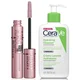 CeraVe Detergente idratante all'acido ialuronico e Maybelline Sky High Mascara Duo per pelli secche