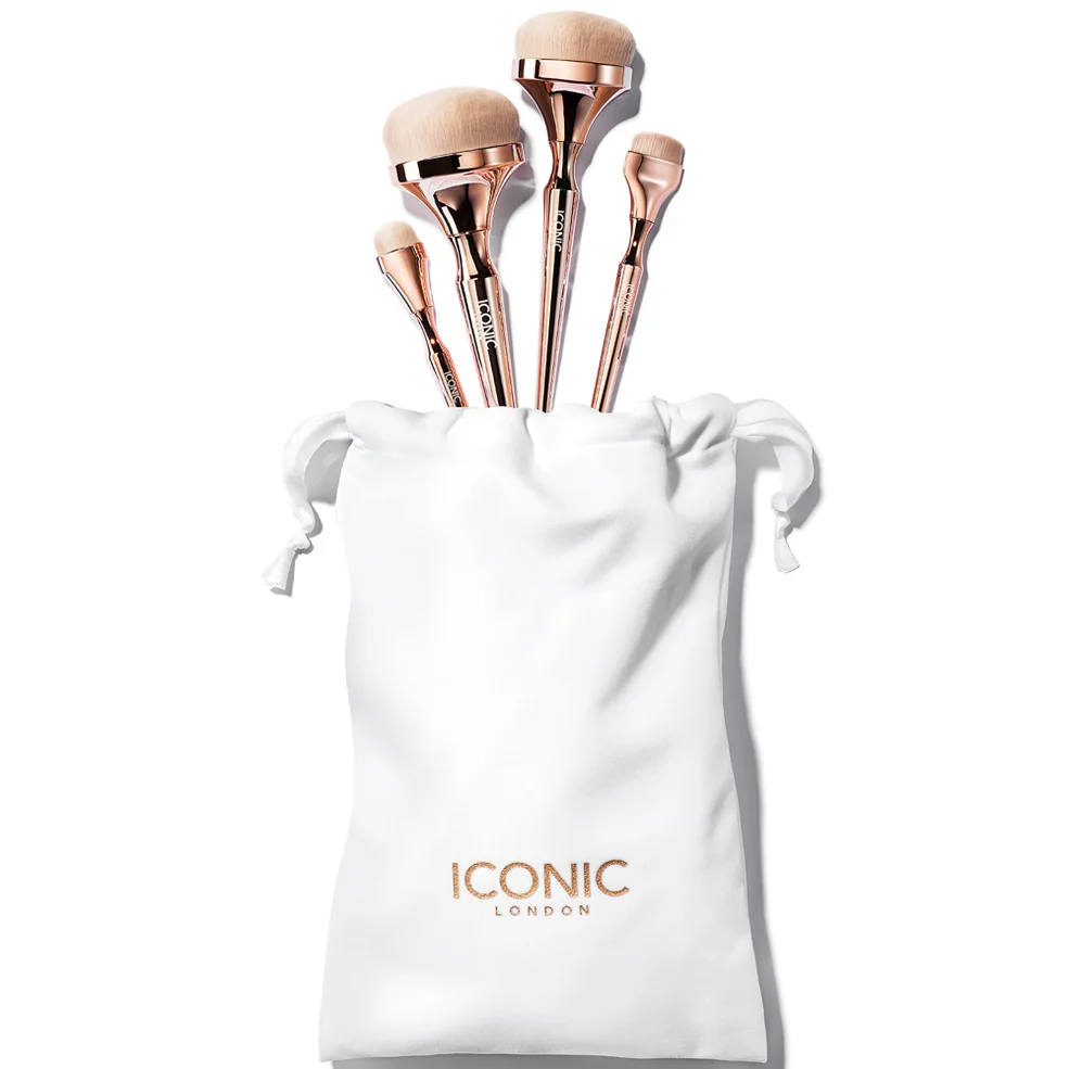 ICONIC London HD Blend Base Set di Pennelli Immagine 1