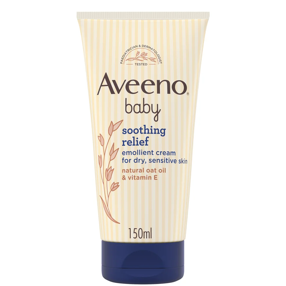 Aveeno Baby Soothing Relief Emollient Cream 150ml Immagine 1
