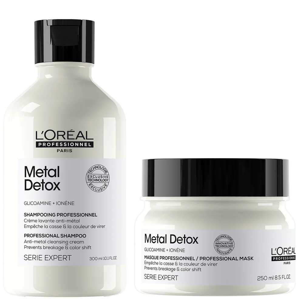 L'Oréal Professionnel Metal Detox Shampoo and Masque Bundle Immagine 1