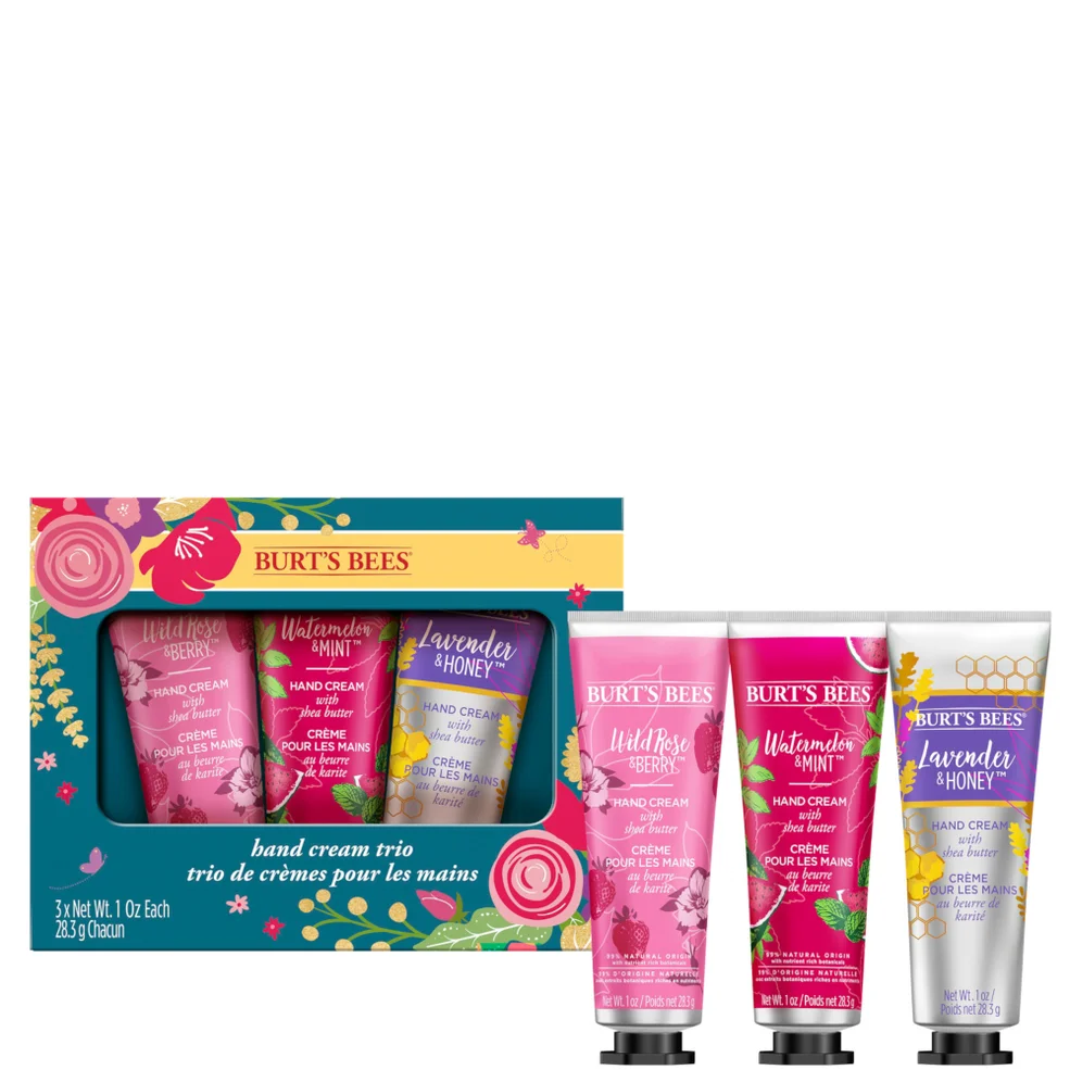 Burt's Bees Hand Cream Trio Gift Set Immagine 1