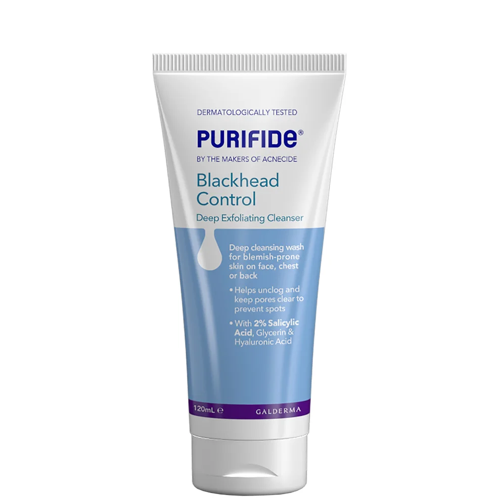 PURIFIDE by Acnecide Blackhead Control Deep Exfoliating Cleanser 120ml Immagine 1