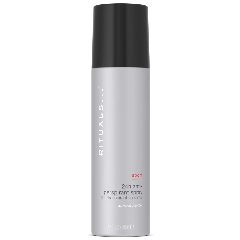 Rituals Sport Collection Refreshing Charcoal & Mint Complex 24H Anti-Perspirant Spray 200ml Immagine 1