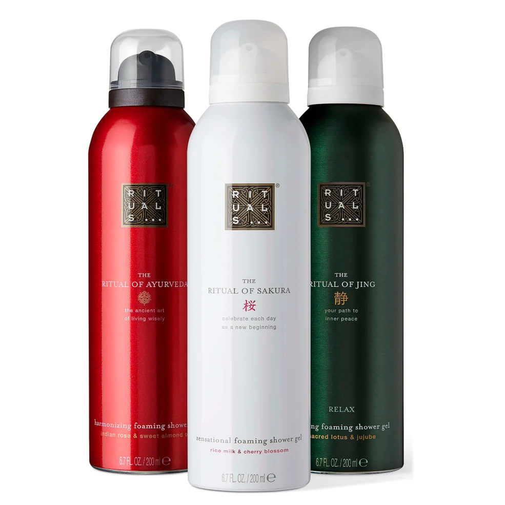 Rituals Foaming Body Wash Value Pack 3 x 200ml Immagine 1