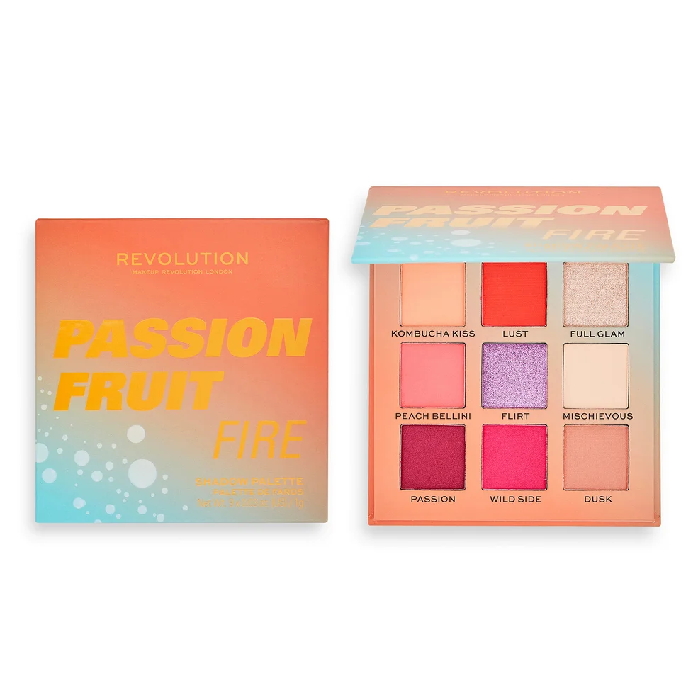 Makeup Revolution Hot Shot Passion Fire Shadow Palette Immagine 1
