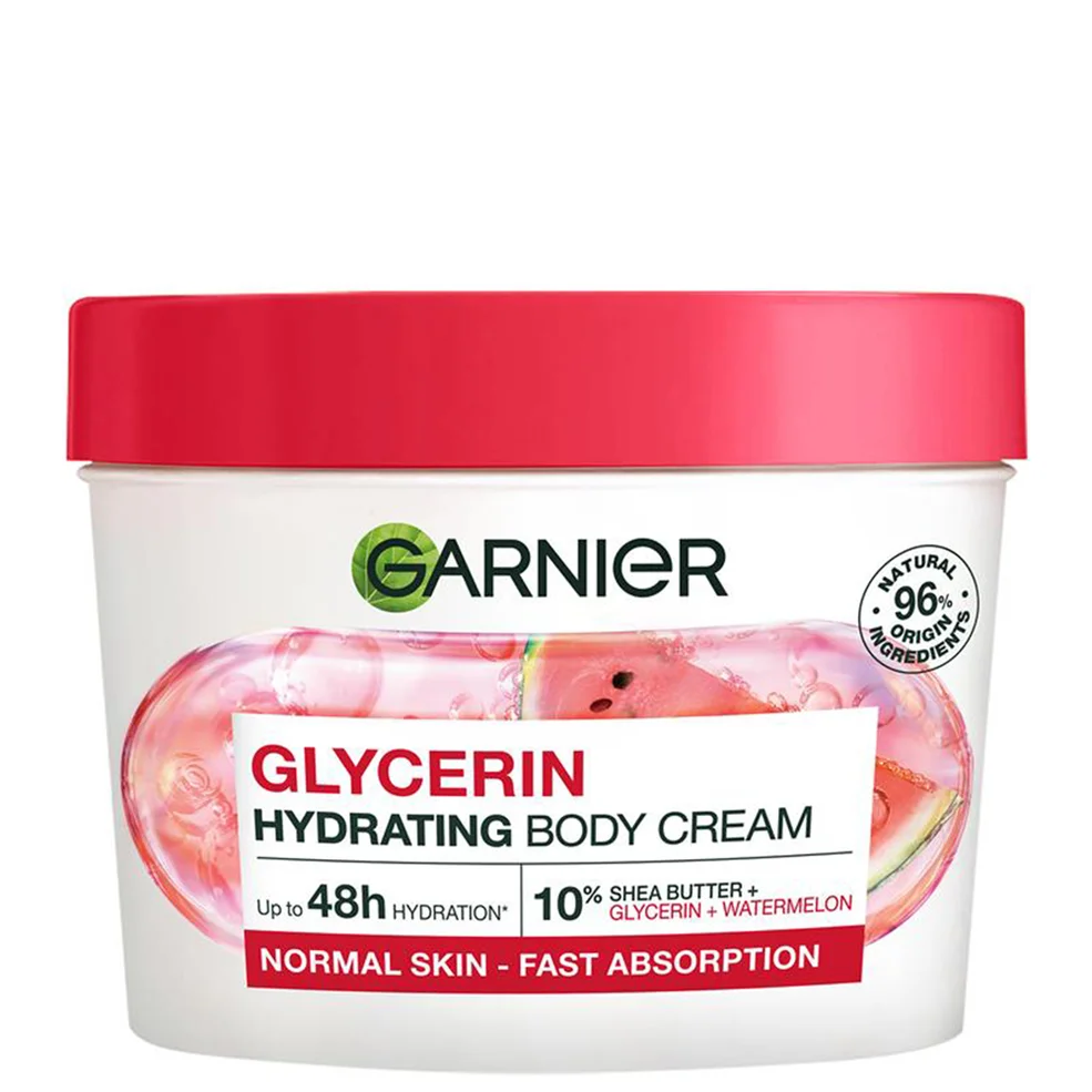 Garnier Body Superfood Gel-Crema Idratante, Anguria e Acido Ialuronico 380 ml Immagine 1