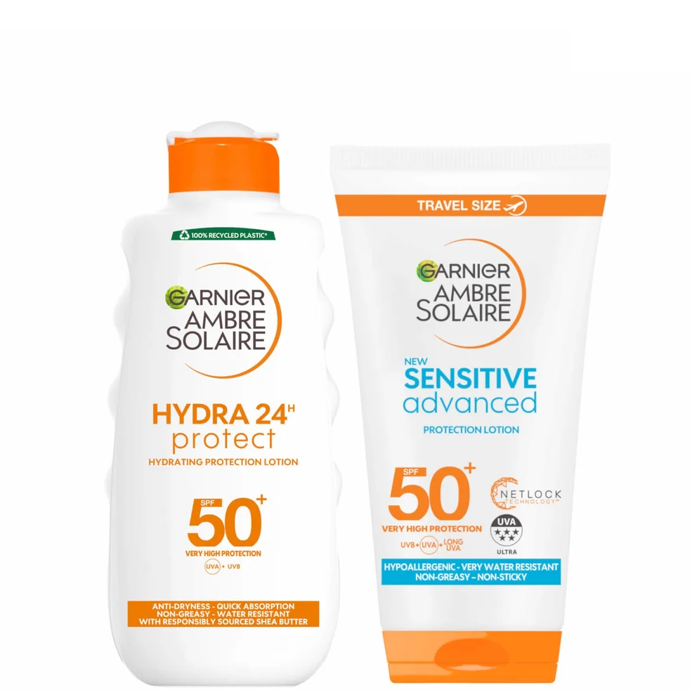Garnier Ambre Shea Butter Sun Protection Cream SPF50 and Mini 50ml Bundle Immagine 1