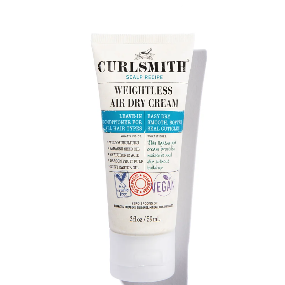 Curlsmith Weightless Air Dry Cream Travel Size 59ml Immagine 1