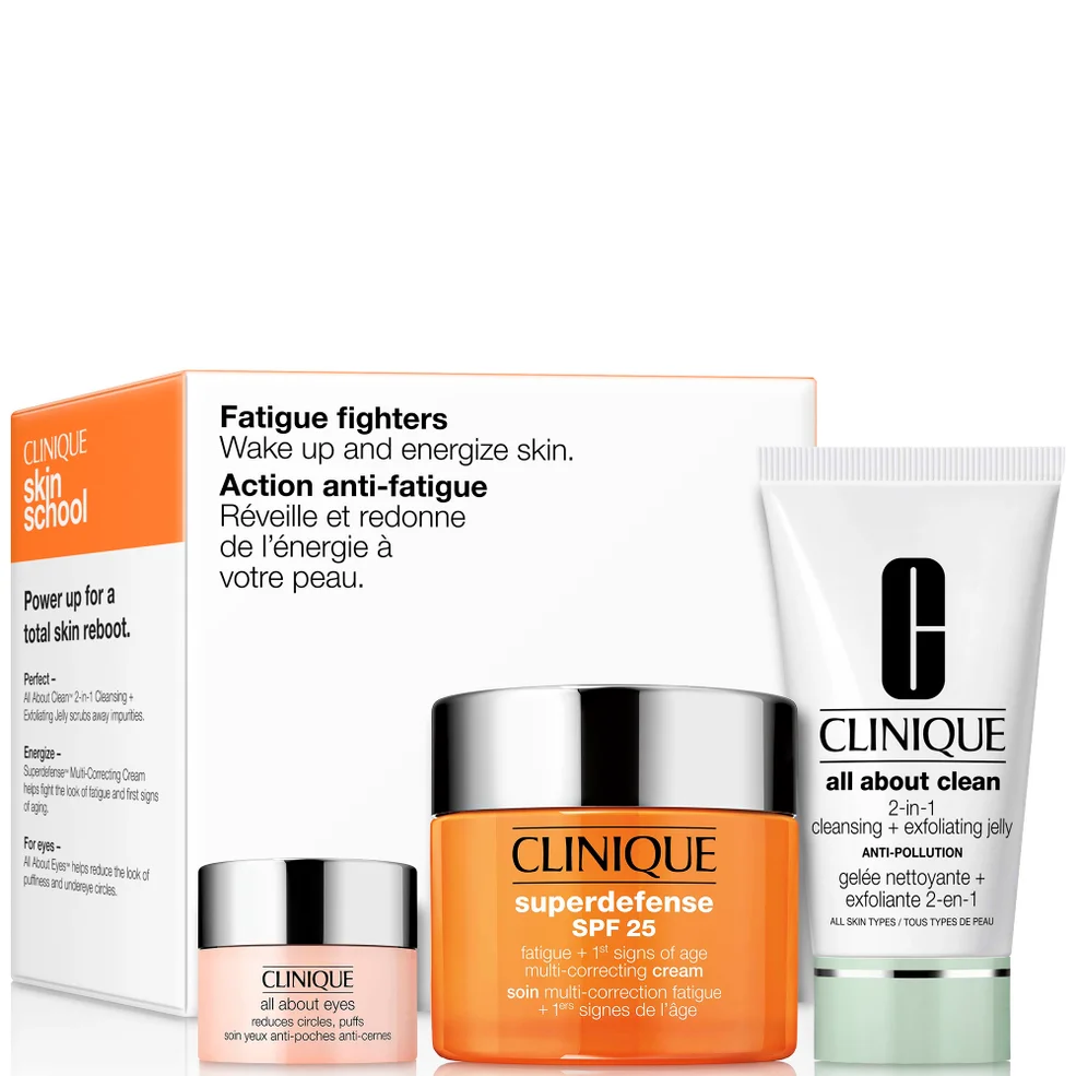 Clinique Fatigue Fighters Set (Worth 74€) Immagine 1