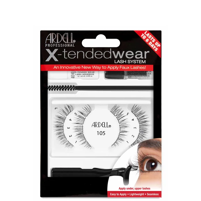 Ardell X-Tended Wear Ciglia Finte 105