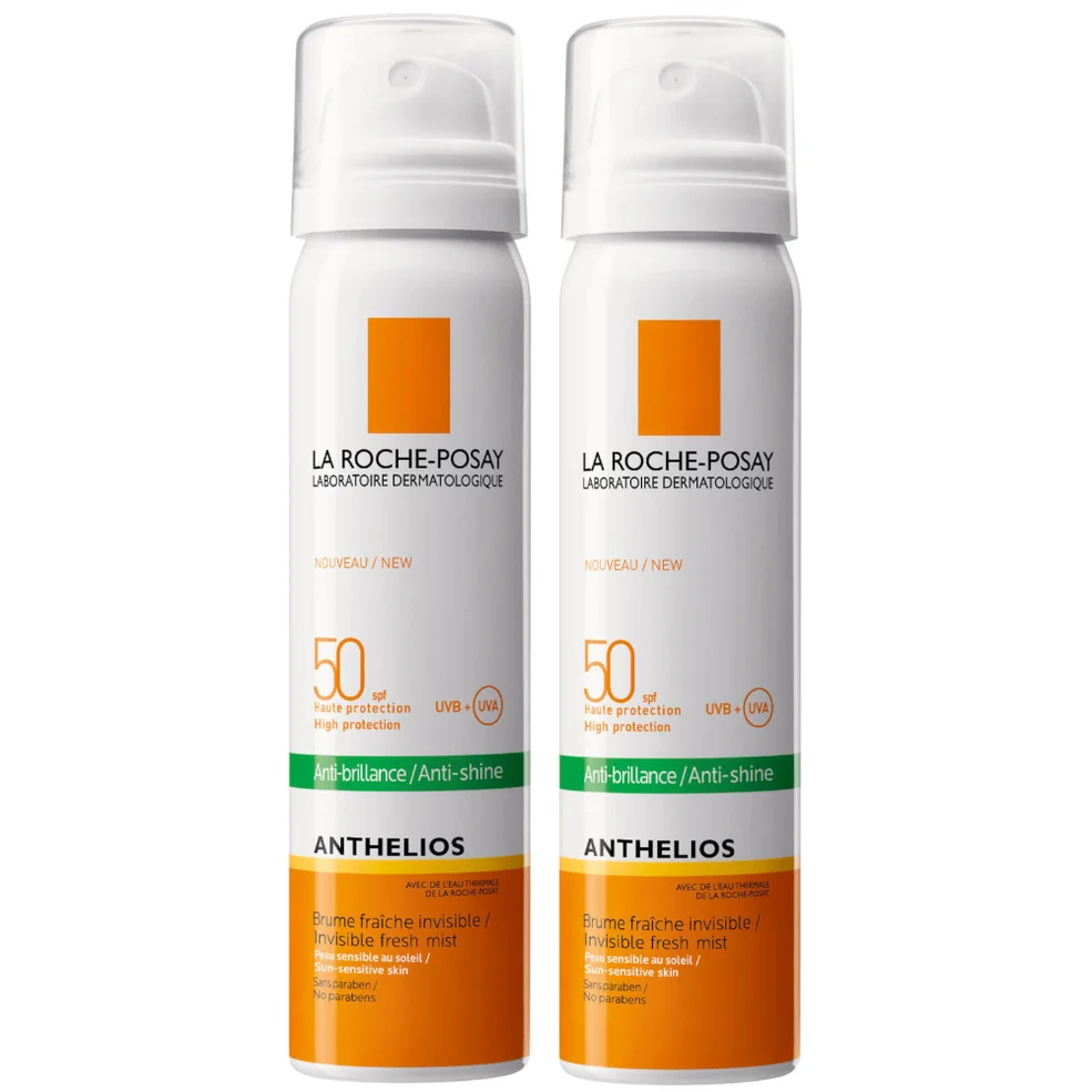 La Roche-Posay Anthelios Anti-Shine Sun Protection Invisible SPF50+ Face Mist 75ml Duo Immagine 1