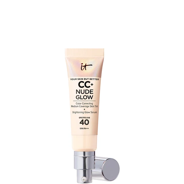 IT Cosmetics CC+ and Nude Glow Fondotinta Illuminante con Siero e SPF 40 32 ml (varie tonalità)