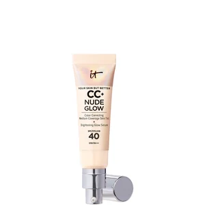IT Cosmetics CC+ and Nude Glow Fondotinta Illuminante con Siero e SPF 40 32 ml (varie tonalità) - Shade Fair