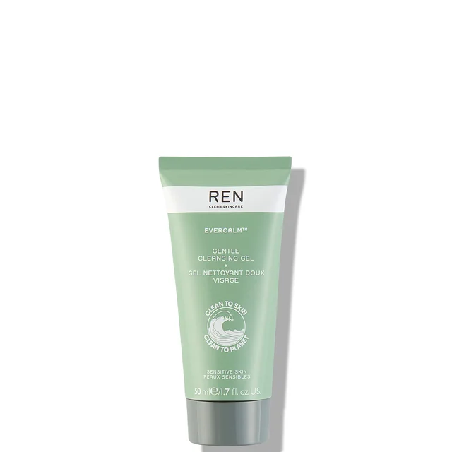 REN Clean Skincare Evercalm gel detergente delicato 50 ml