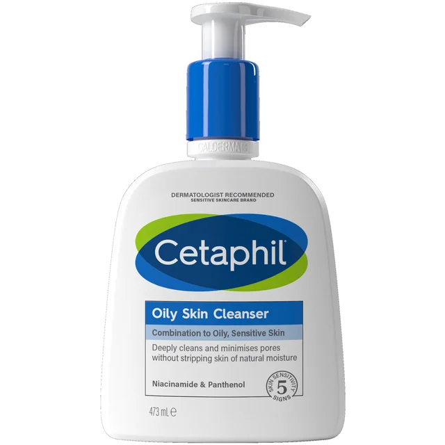 Cetaphil Detergente per Pelle Grassa 473 ml