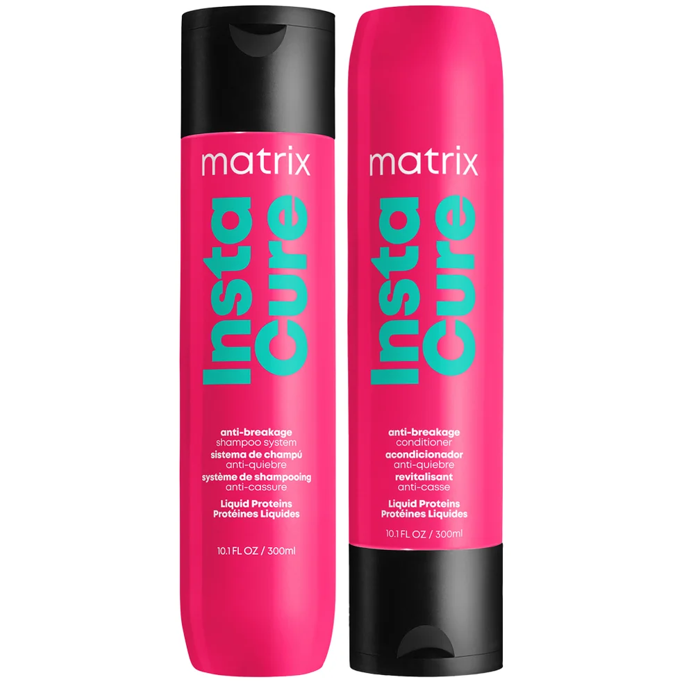 Matrix Total Results InstaCure Anti-Breakage Shampoo and Conditioner 300ml Duo for Damaged Hair Immagine 1