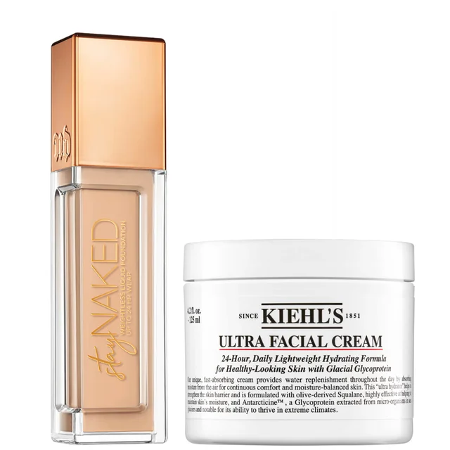 Urban Decay Stay Naked Foundation x Kiehl’s Ultra set crema viso e fondotinta 125 ml
