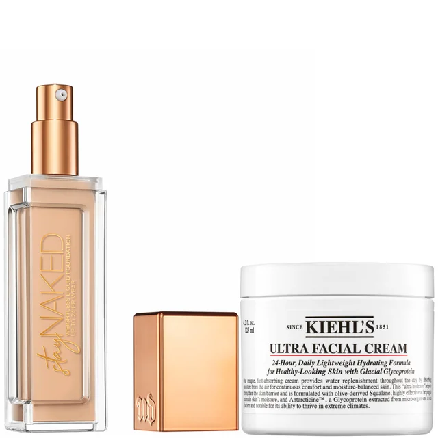 Urban Decay Stay Naked Foundation x Kiehl’s Ultra set crema viso e fondotinta 50 ml (varie tonalità)