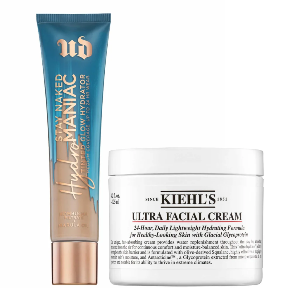 Urban Decay Hydromaniac Tinted Glow x Kiehl’s Ultra Facial set crema viso e fondotinta 125 ml (varie tonalità) Immagine 1