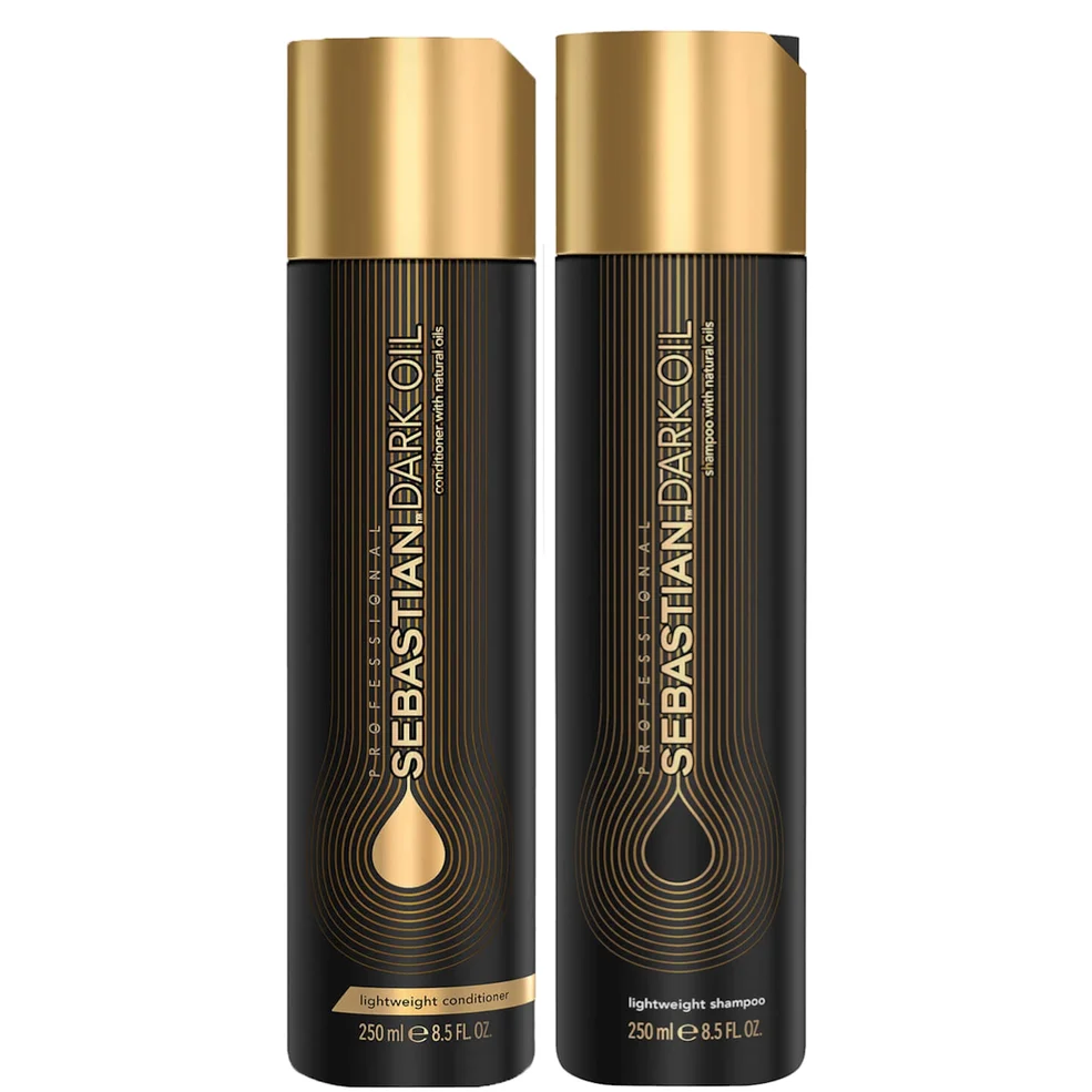 Sebastian Professional Dark Oil Shampoo and Conditioner Regime Bundle Immagine 1